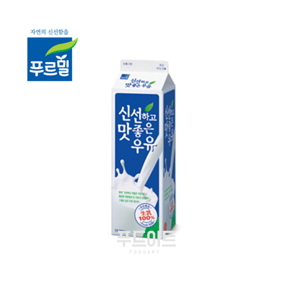 푸르밀 신선우유 900ml/흰우유/우유/국산원유100%