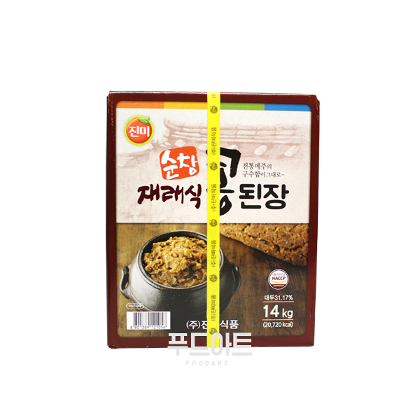[진미] 순창 재래식 콩된장 14kg/대용량