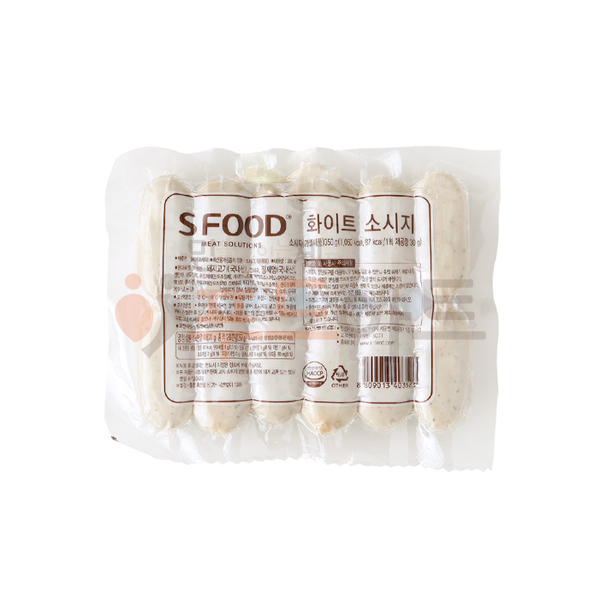 [에쓰푸드] 화이트 소시지 350g/햄/소세지/SFOOD