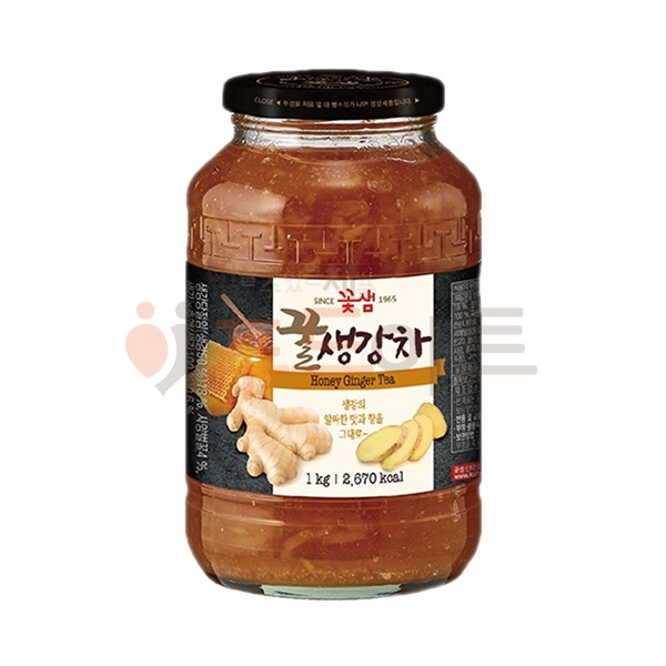 꽃샘 꿀생강차 1kg/생강/액상차/꿀차/생강청