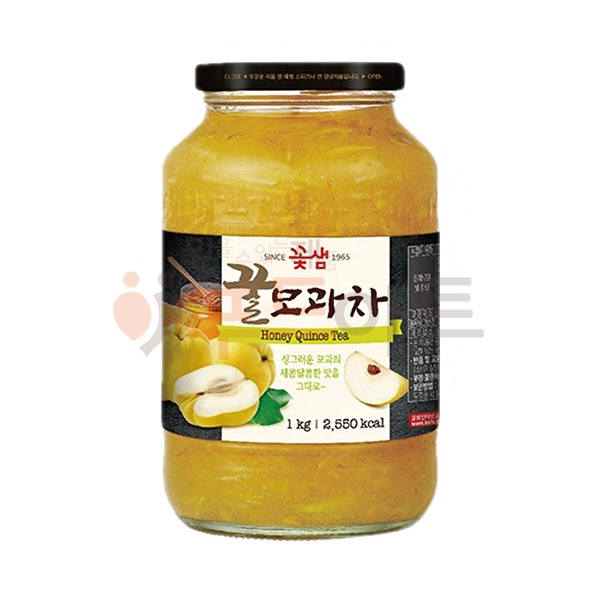 꽃샘 꿀모과차 1kg/모과/액상차/꿀차/모과청