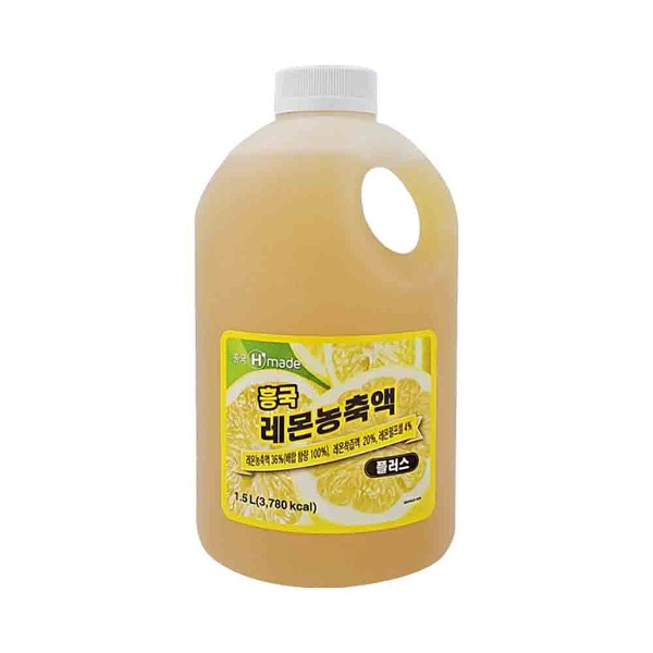 흥국에프엔비 레몬농축액플러스 1.5L 에이드베이스